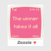  Retro Pixel  シール (シート)