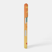 Retro Pixel Arrows iPhone 16ケース (右側面)