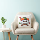 Retro Pixel Cute Kawaii Sushi Cushion Pillow クッション (椅子)