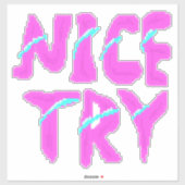 Retro Pixel Font – 8-Bit Gaming シール (シート)