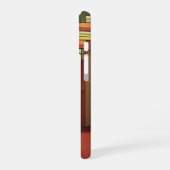 Retro Pixel Staircase iPhone 16ケース (左側面)