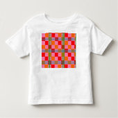 Retro Plaid  トドラーTシャツ (正面)