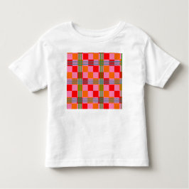 Retro Plaid  トドラーTシャツ