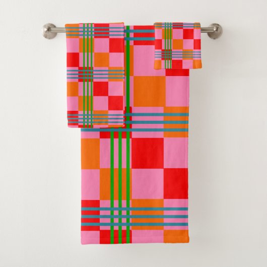 Retro Plaid  バスタオルセット (インサイチュ)