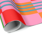 Retro Plaid  ラッピングペーパー (ロールコーナー)