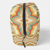 Retro Pop Art Abstract Geometric Wavy Pattern ドップキット (右)