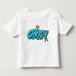 Retro Pop Art CRASH Graffiti Lettering トドラーTシャツ