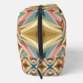 Retro Pop Art Geometric Color Block Pattern  ドップキット (右)