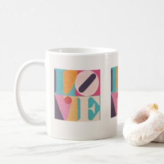Retro Pop Art LOVE – Valentine’s Day Coffee Mug コーヒーマグカップ