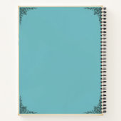 Retro Pop Art Spaghetti & Wine Cooking Recipe ノートブック (裏面)