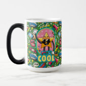 Retro Pop Art "Stay Cool" Morph Mug モーフィングマグカップ (左)