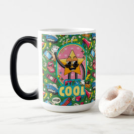 Retro Pop Art "Stay Cool" Morph Mug モーフィングマグカップ