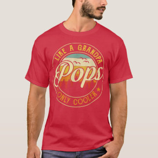 Retro Pop Like A Grandpa Only Cooler Retro Father' Tシャツ