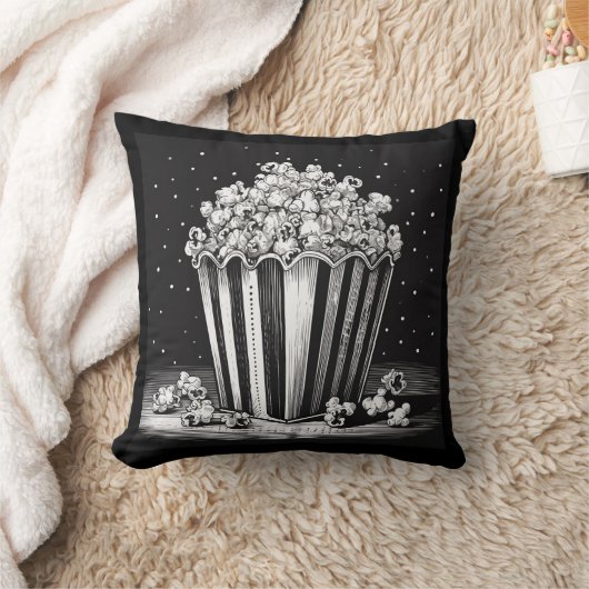 Retro popcorn クッション (ブランケット)
