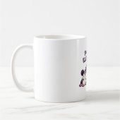 Retro Possum Alone Time White Mug コーヒーマグカップ (左)