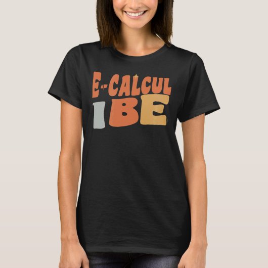 Retro Pre calculus Vibes Teacher Women Kids Tシャツ (正面)