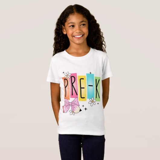 Retro PRE-K  Tシャツ (正面フル)