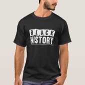 Retro Pride Melanin Queen Black History Month Cele Tシャツ (正面)