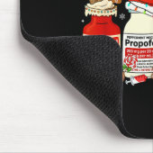 Retro Profol Silent Night Icu Nurses Funny Merry C マウスパッド (コーナー)