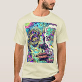 Retro Psychedelic Tシャツ (正面)