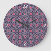 Retro pulse ラージ壁時計 (正面)