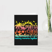 Retro Punta Vacation Cana Making Memories Together カード (正面)