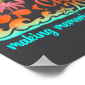 Retro Punta Vacation Cana Making Memories Together ポスター (角)