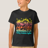 Retro Punta Vacation Cana Making Memories Together Tシャツ (正面)