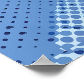 Retro Purple Classic Car Side Pop Art ポスター (角)