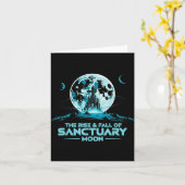 Retro Quote The Rise And Fall Of Sanctuary Moon Cl カード (黄色い花)