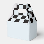 Retro Racing Cars Moon Stars Turning Three Party フェイバーボックス (裏面サイド)