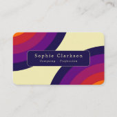 Retro Rainbow 名刺 (正面)