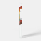 Retro Rainbow Stripes iPhoneケース (左側面)