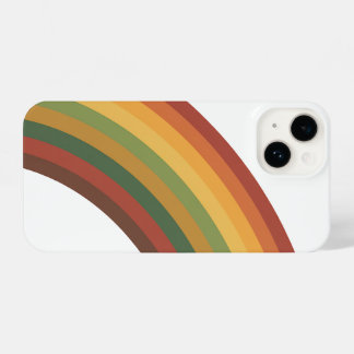 Retro Rainbow Stripes iPhone 14ケース