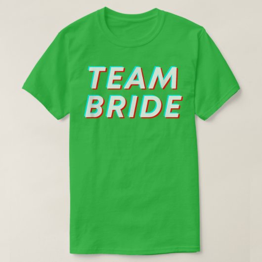 Retro Rave Festival Team Bride Bachelorette Bach B Tシャツ (デザイン正面)