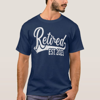 Retro Retired Est Tシャツ