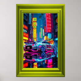 Retro Ride in Urban Light ポスター