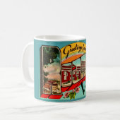 Retro  Roanoke, VA Coffee Mug コーヒーマグカップ (正面左)