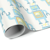 Retro Robot ラッピングペーパー (ロールコーナー)