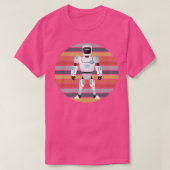 Retro Robot Robotics Science Student Robot Enthusi Tシャツ (デザイン正面)