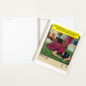 Retro Romance Comic: Crying Pillow Talk Design プランナー手帳 (ディスプレー)