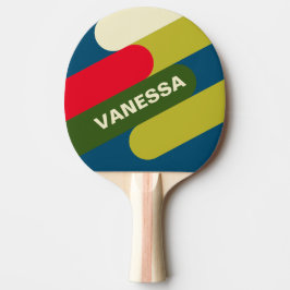 Retro Rugby Fusion with Name 卓球ラケット