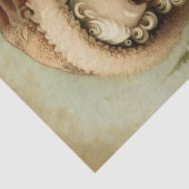 Retro Santa Claus with Gifts Decoupage 薄葉紙 (詳細)