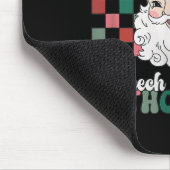 Retro Santa's Favorite Speech Language Christmas S マウスパッド (コーナー)