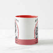 Retro Sarcastic Mug - A lil FYI マグカップ (中央)