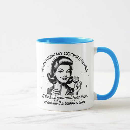 Retro Sarcastic Mug - Cookies マグカップ (右)