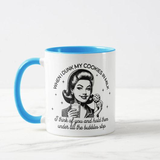 Retro Sarcastic Mug - Cookies マグカップ (左)