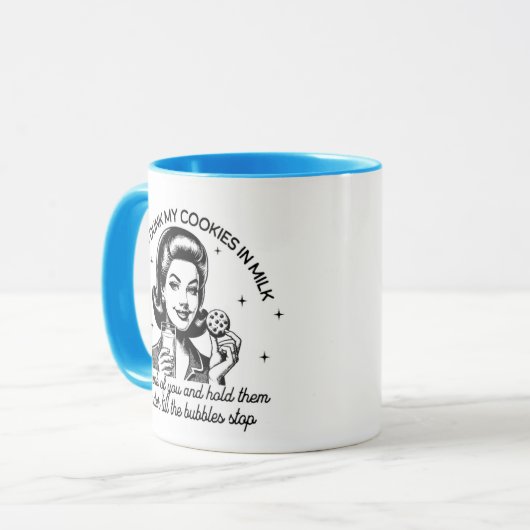 Retro Sarcastic Mug - Cookies マグカップ (正面左)