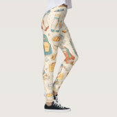 Retro School Morning Chaos Leggings レギンス (右)