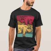 Retro Schwein Tシャツ (正面)